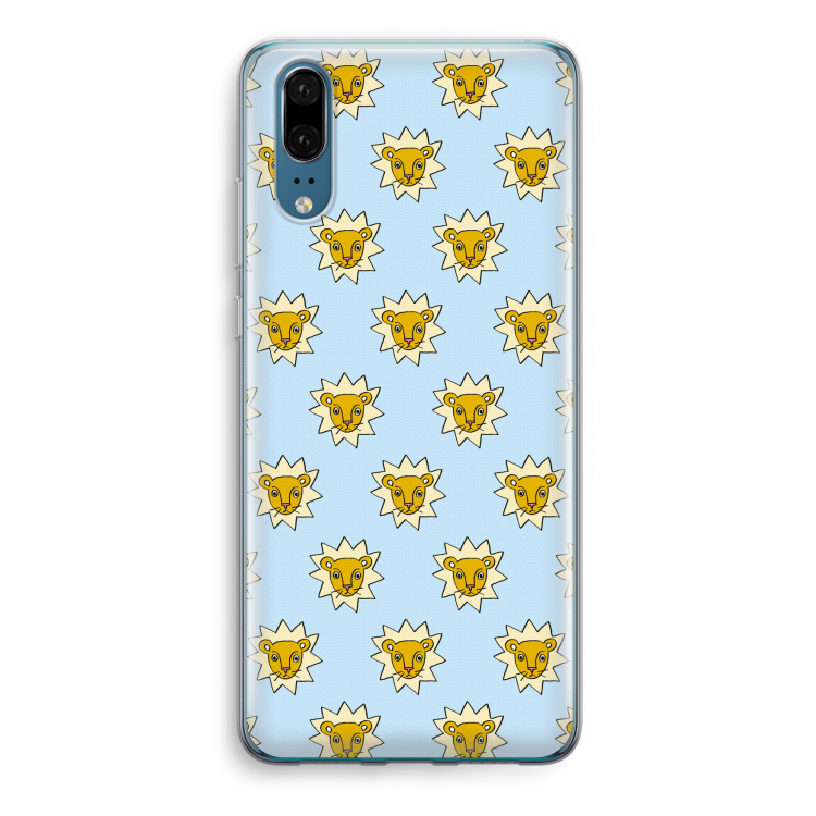 Leeuwenkoppen: Huawei P20 Transparant Hoesje