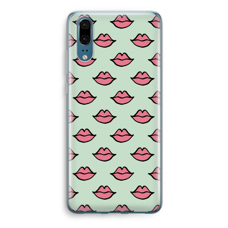 Lipjes: Huawei P20 Transparant Hoesje