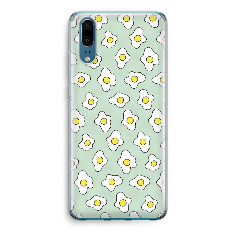 Spiegeleitjes: Huawei P20 Transparant Hoesje
