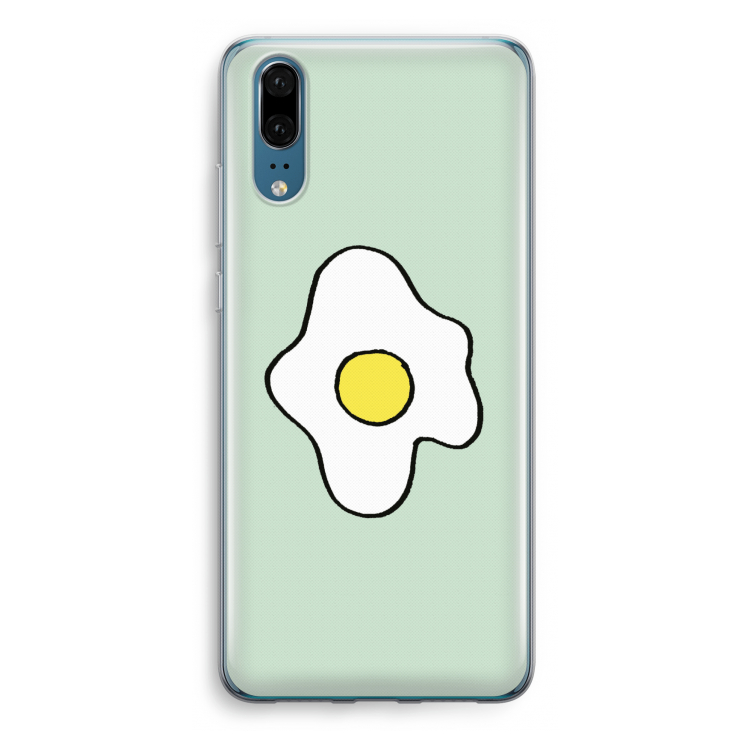 Spiegelei: Huawei P20 Transparant Hoesje