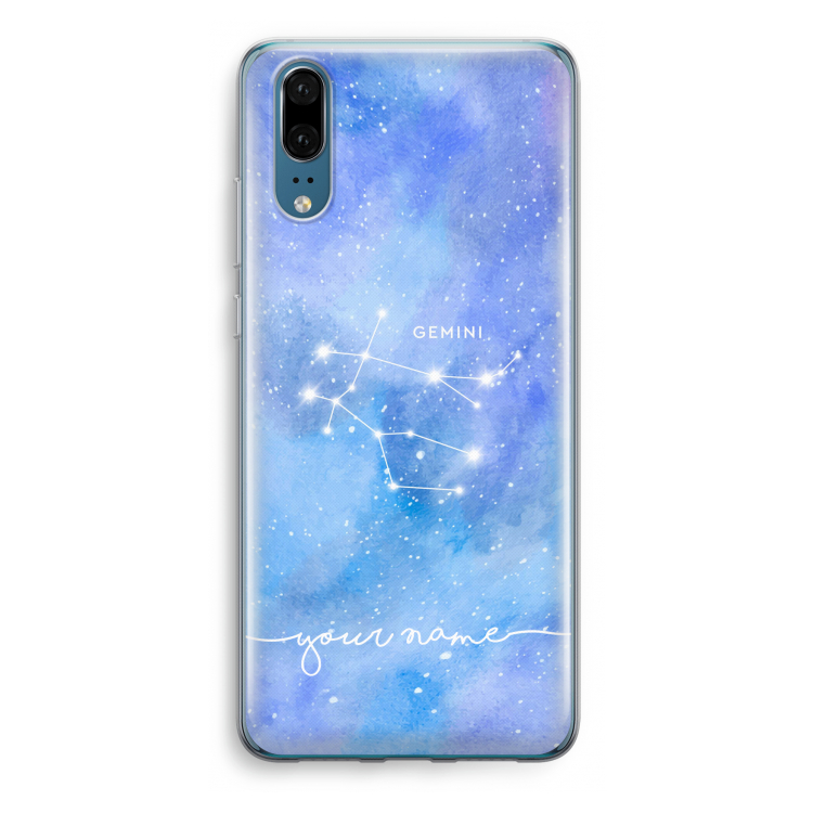Sterrenbeeld - Licht: Huawei P20 Transparant Hoesje