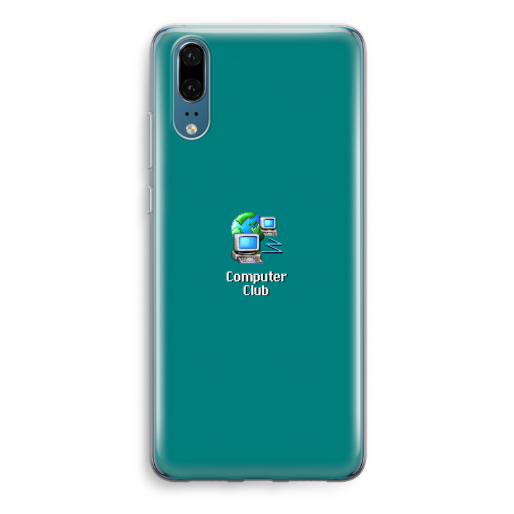 Win98: Huawei P20 Transparant Hoesje