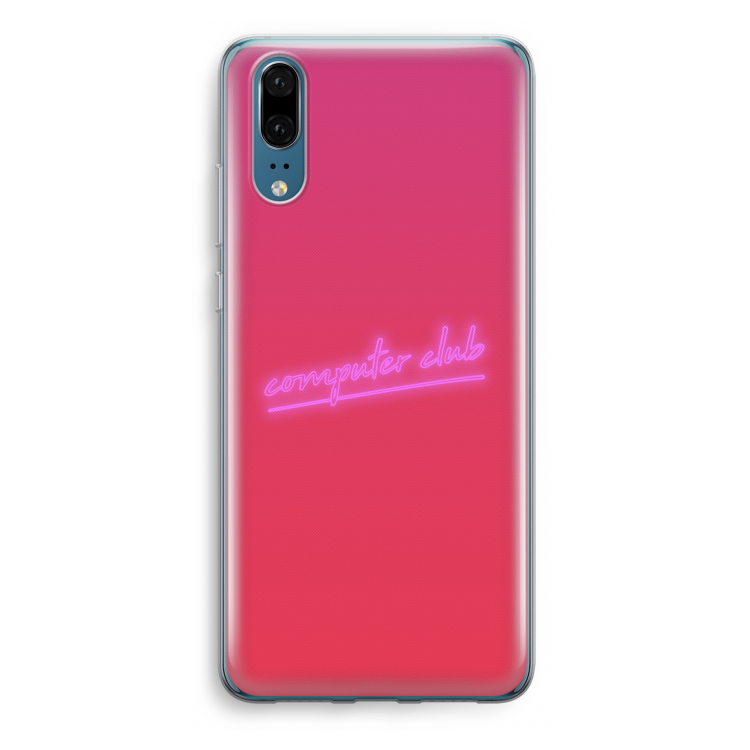Vice Glow: Huawei P20 Transparant Hoesje