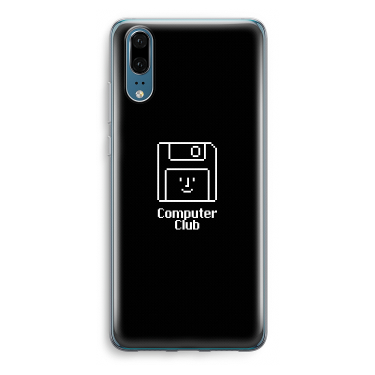 Hello: Huawei P20 Transparant Hoesje