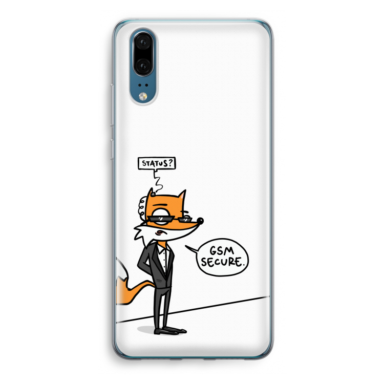 GSM secure: Huawei P20 Transparant Hoesje