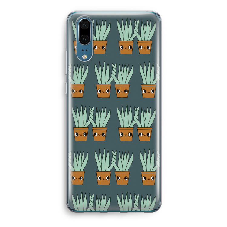 Sansevieria: Huawei P20 Transparant Hoesje