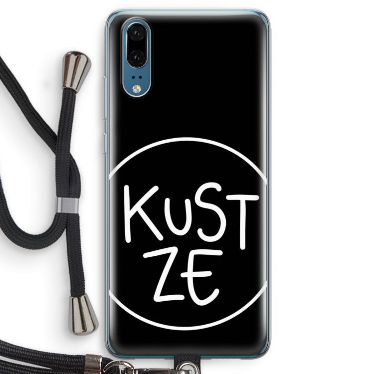 KUST ZE: Huawei P20 Transparant Hoesje met koord