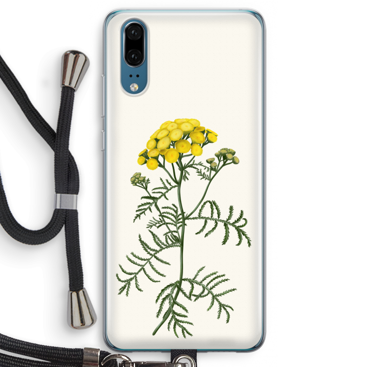 Tansy: Huawei P20 Transparant Hoesje met koord