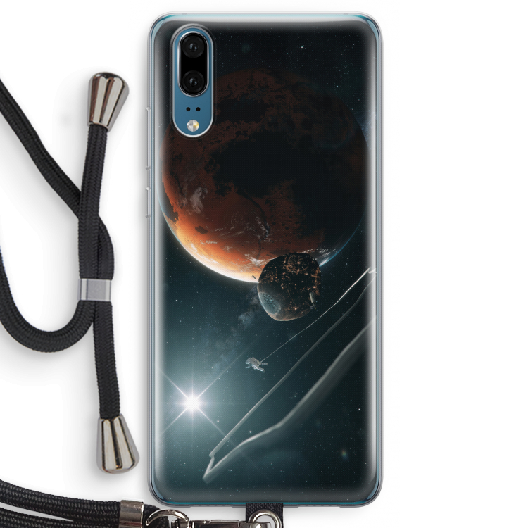 Mars Renaissance: Huawei P20 Transparant Hoesje met koord