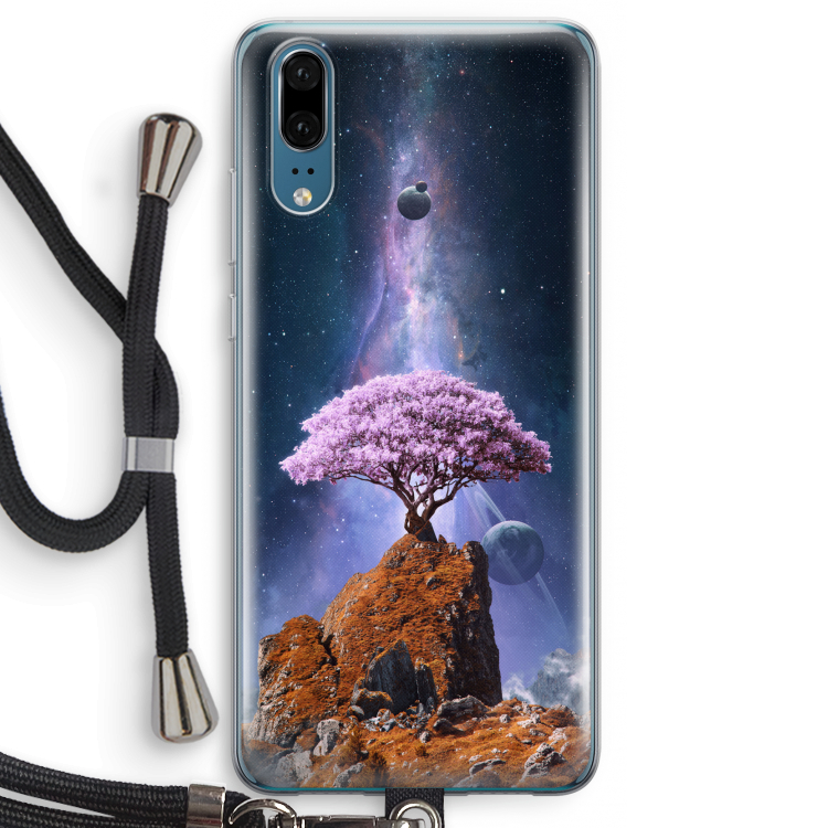 Ambition: Huawei P20 Transparant Hoesje met koord