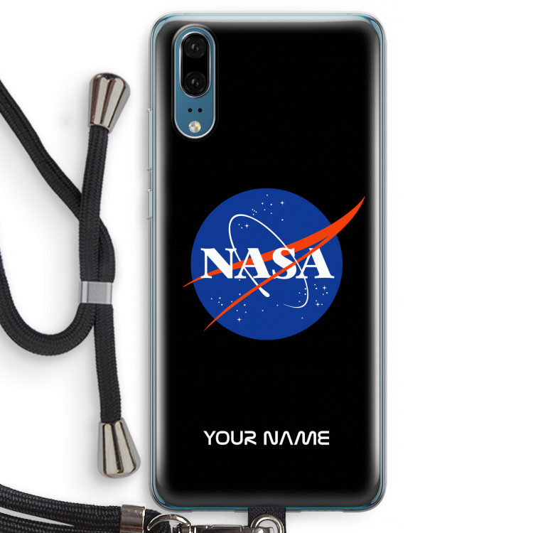 NASA: Huawei P20 Transparant Hoesje met koord