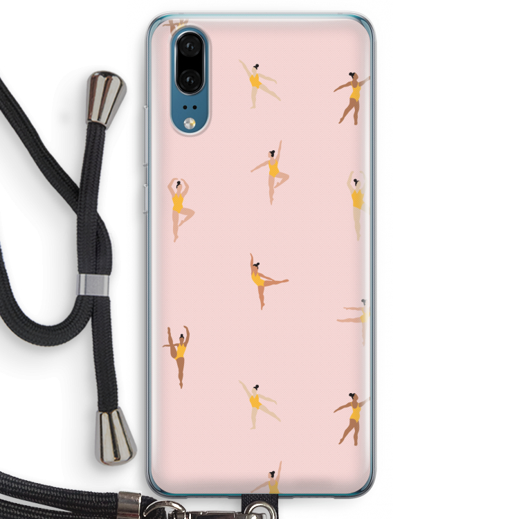 Dans #2: Huawei P20 Transparant Hoesje met koord