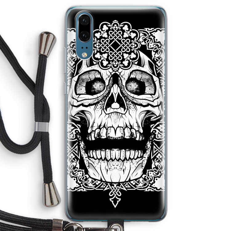 Seek & Destroy: Huawei P20 Transparant Hoesje met koord