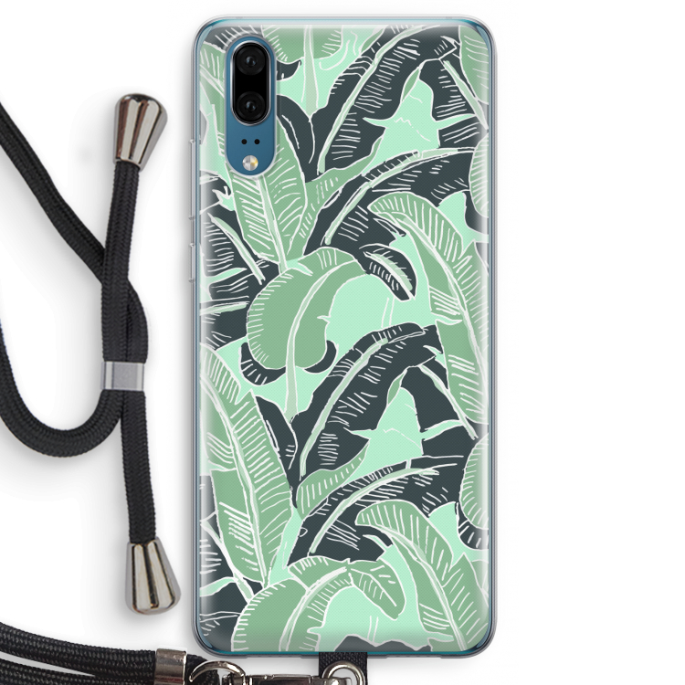 This Sh*t Is Bananas: Huawei P20 Transparant Hoesje met koord