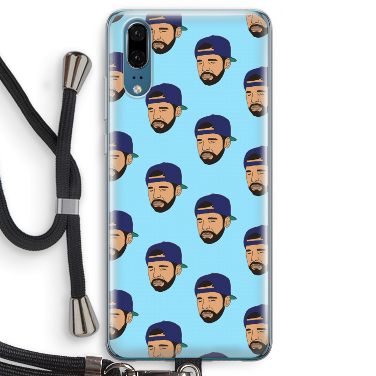 Drake Away: Huawei P20 Transparant Hoesje met koord
