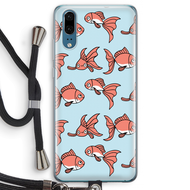 Blub: Huawei P20 Transparant Hoesje met koord