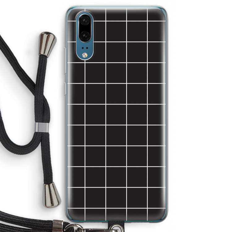 Rooster 2: Huawei P20 Transparant Hoesje met koord