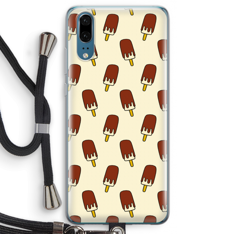 Yummy: Huawei P20 Transparant Hoesje met koord