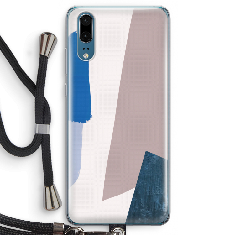 Lapis: Huawei P20 Transparant Hoesje met koord