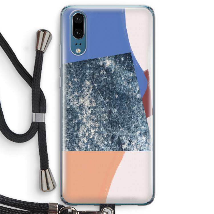 Billy: Huawei P20 Transparant Hoesje met koord