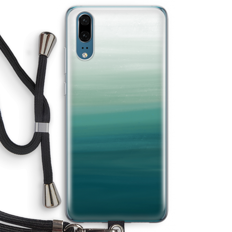 Ocean: Huawei P20 Transparant Hoesje met koord