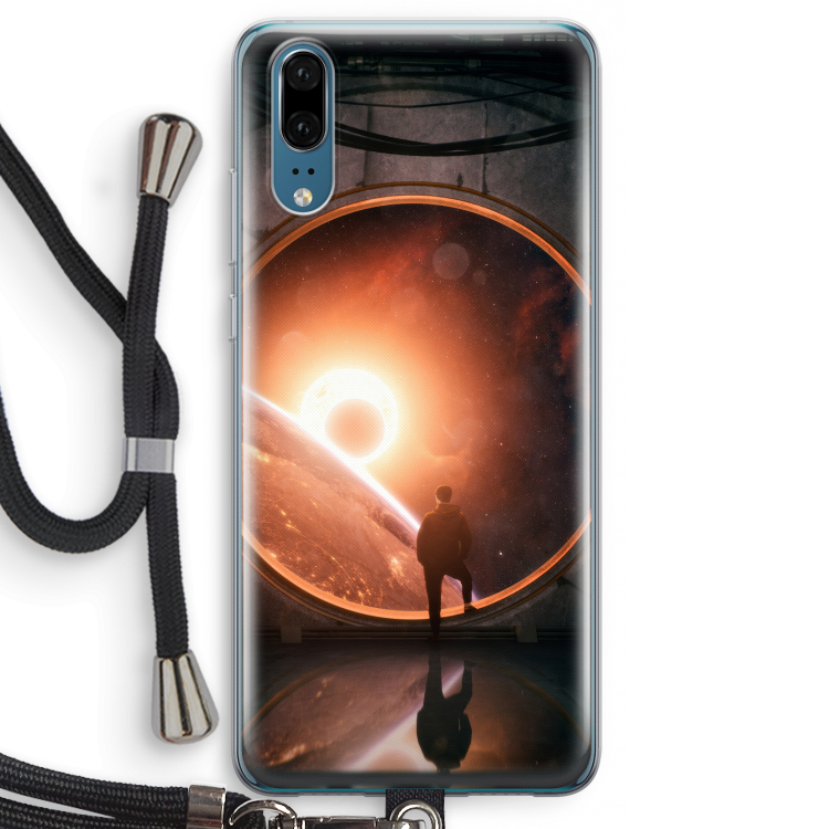 Ephemeral: Huawei P20 Transparant Hoesje met koord