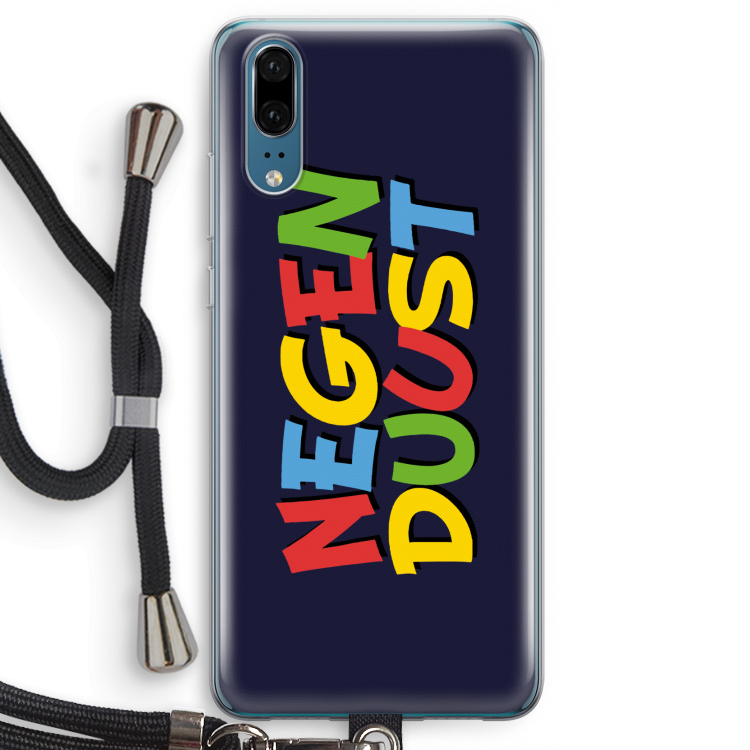 90's One: Huawei P20 Transparant Hoesje met koord