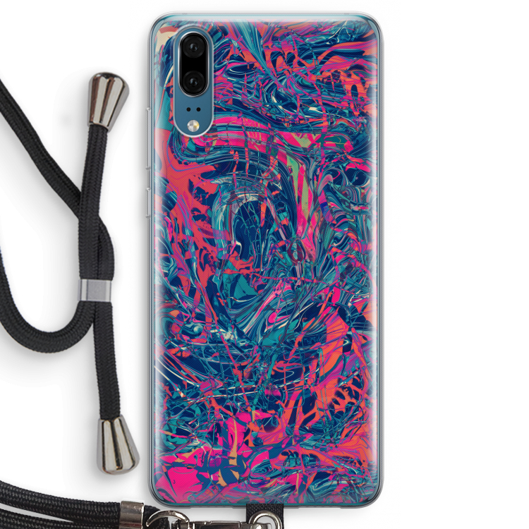 Sleeping Dreams: Huawei P20 Transparant Hoesje met koord