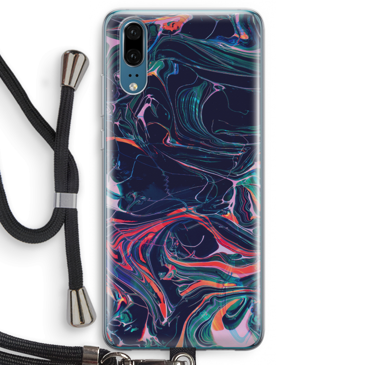 Light Years Beyond: Huawei P20 Transparant Hoesje met koord