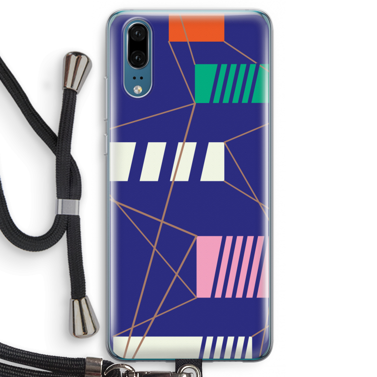 Gestalte 5: Huawei P20 Transparant Hoesje met koord