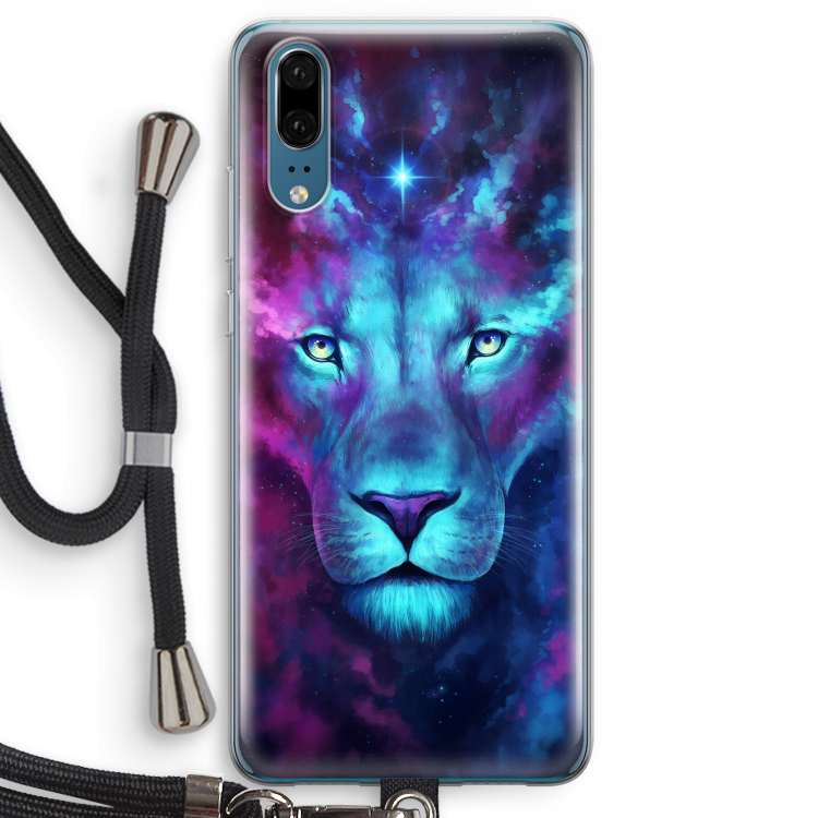 Firstborn: Huawei P20 Transparant Hoesje met koord