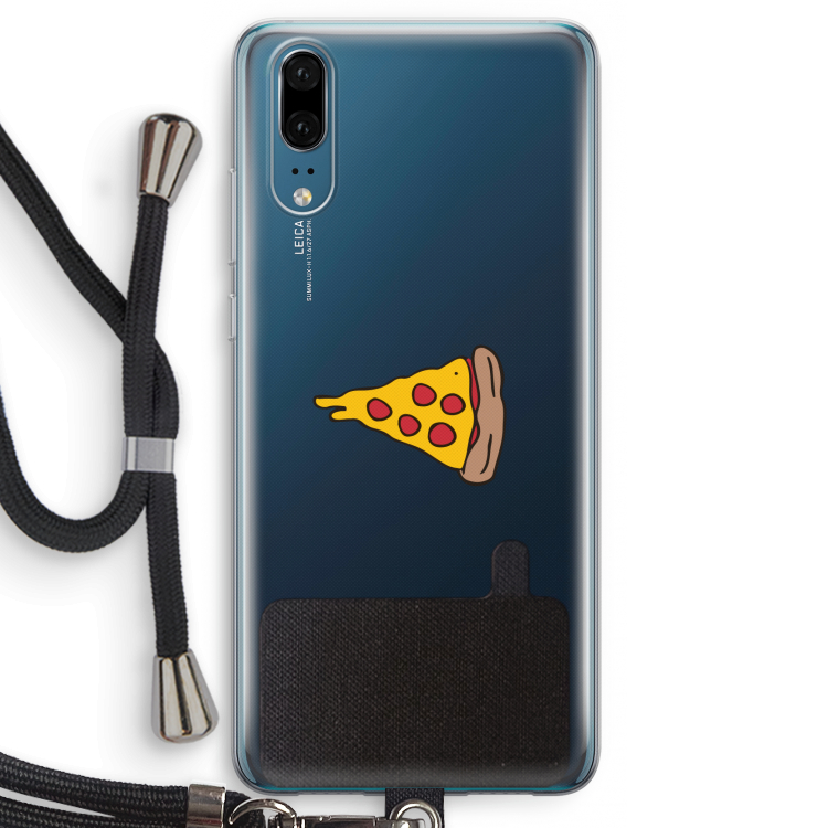You Complete Me #1: Huawei P20 Transparant Hoesje met koord