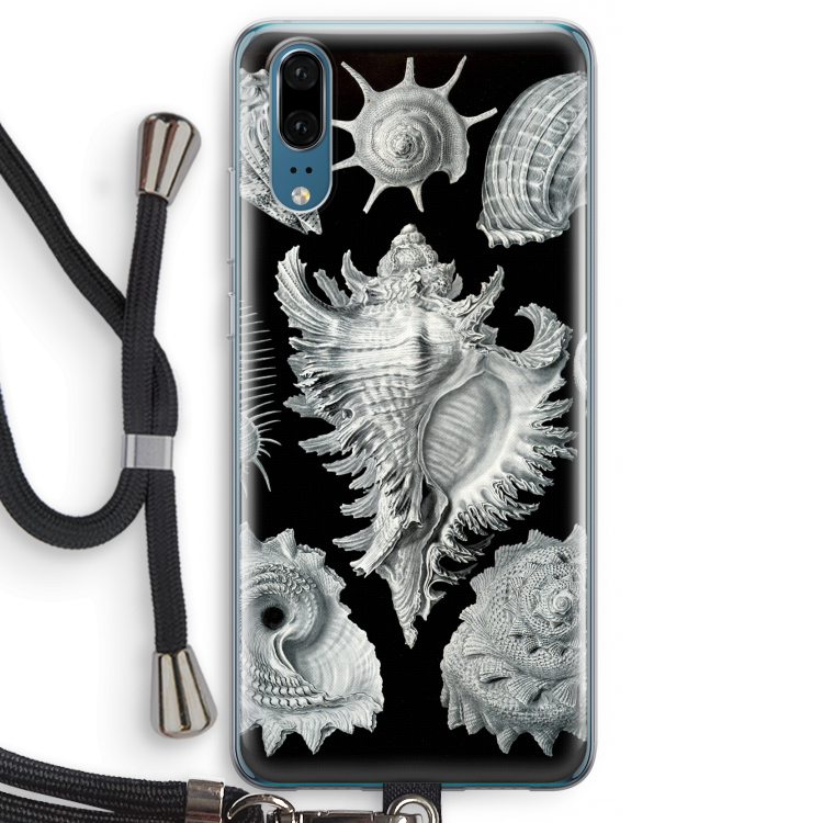 Haeckel Prosobranchia: Huawei P20 Transparant Hoesje met koord