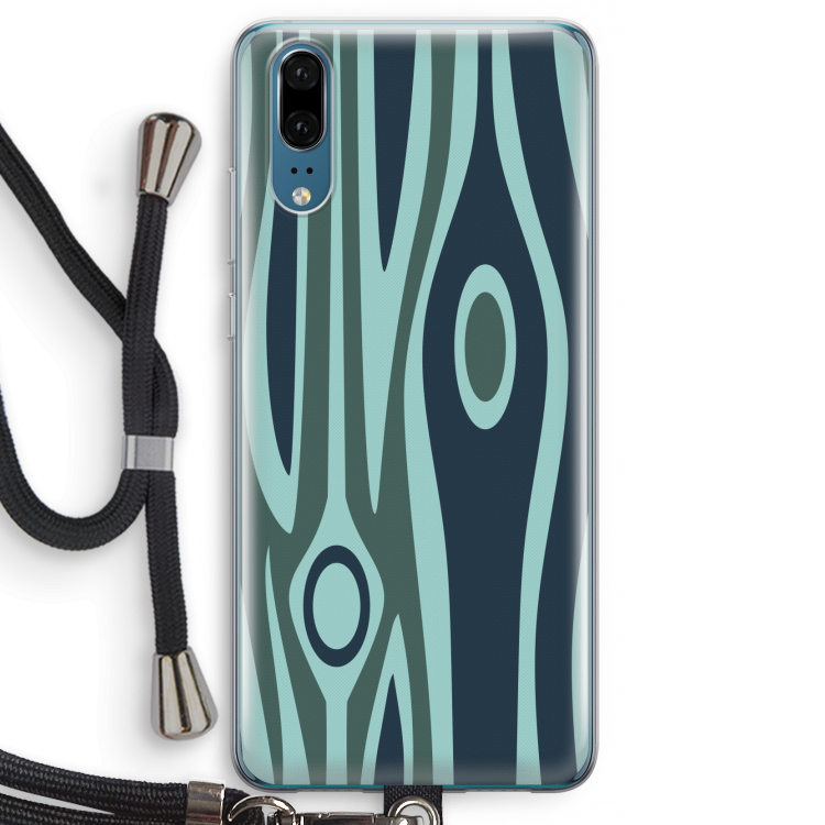 Bast B: Huawei P20 Transparant Hoesje met koord
