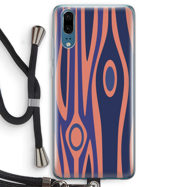 Bast A: Huawei P20 Transparant Hoesje met koord