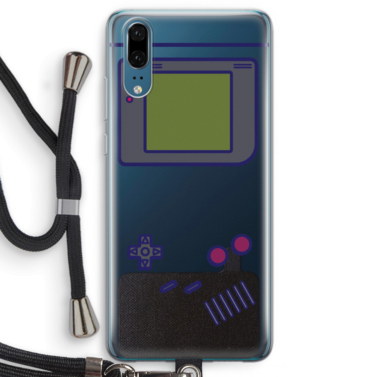 Game On: Huawei P20 Transparant Hoesje met koord