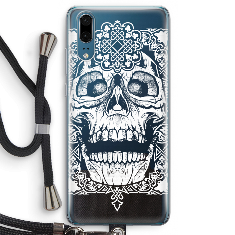 Seek & Destroy: Huawei P20 Transparant Hoesje met koord
