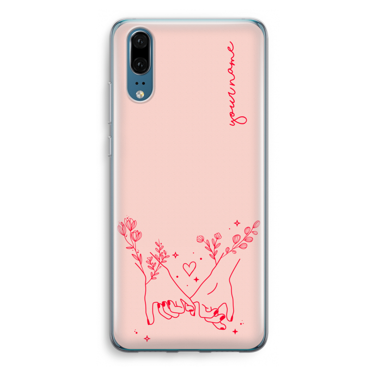 Best Friends: Huawei P20 Transparant Hoesje