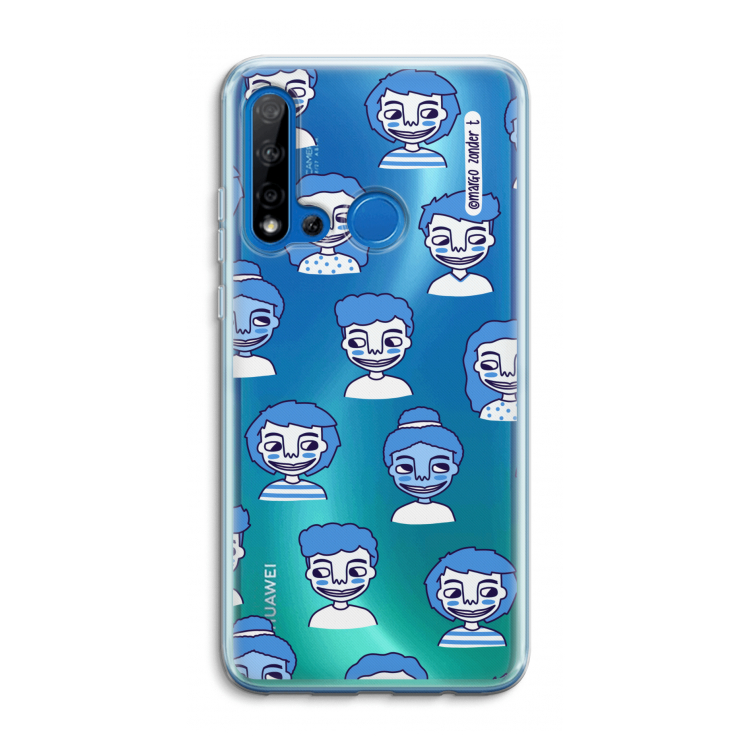 Gezichtjes: Huawei P20 Lite (2019) Transparant Hoesje
