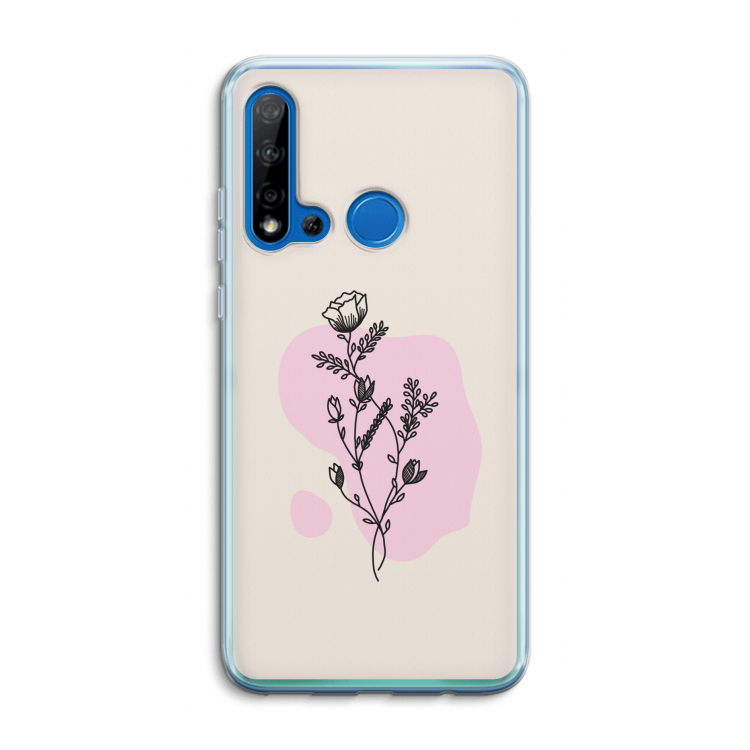 Roses are red: Huawei P20 Lite (2019) Transparant Hoesje