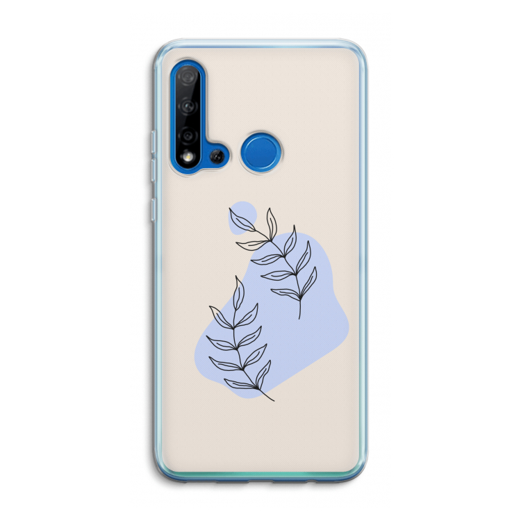 Leaf me if you can: Huawei P20 Lite (2019) Transparant Hoesje