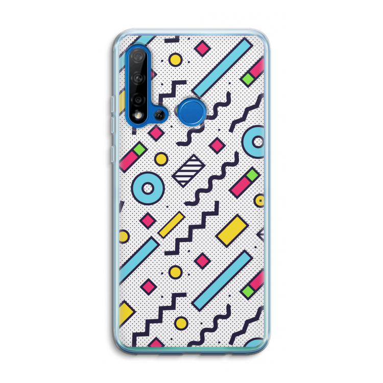 8-bit N°8: Huawei P20 Lite (2019) Transparant Hoesje