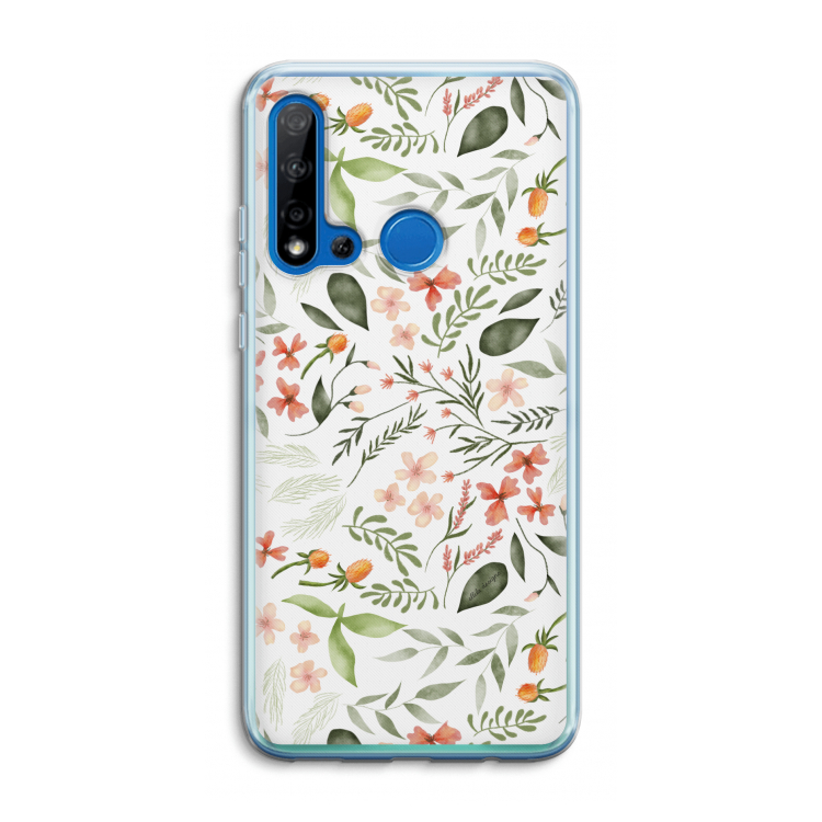 Sweet little flowers: Huawei P20 Lite (2019) Transparant Hoesje