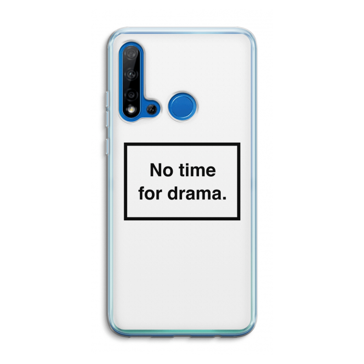 No drama: Huawei P20 Lite (2019) Transparant Hoesje