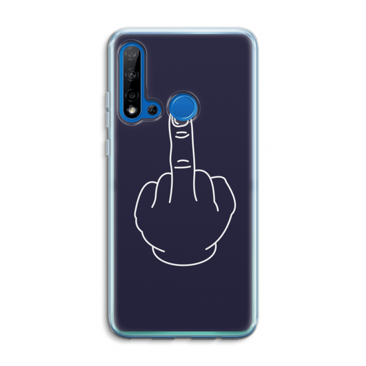 F**k U: Huawei P20 Lite (2019) Transparant Hoesje