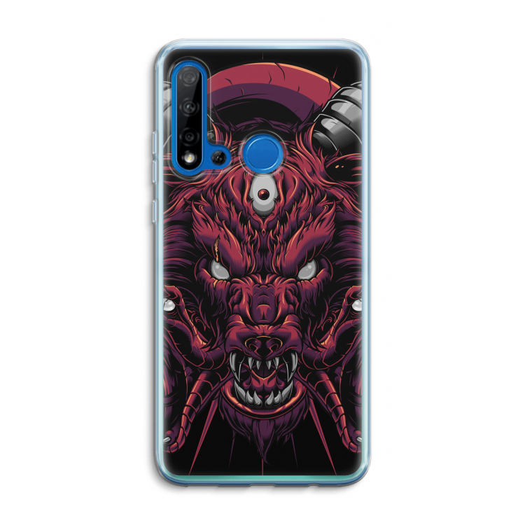 Hell Hound and Serpents: Huawei P20 Lite (2019) Transparant Hoesje