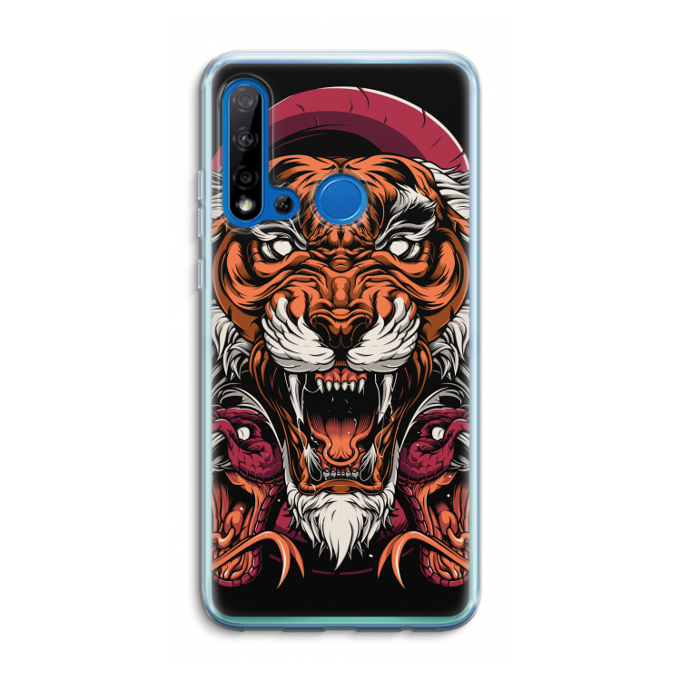 Tiger and Rattlesnakes: Huawei P20 Lite (2019) Transparant Hoesje