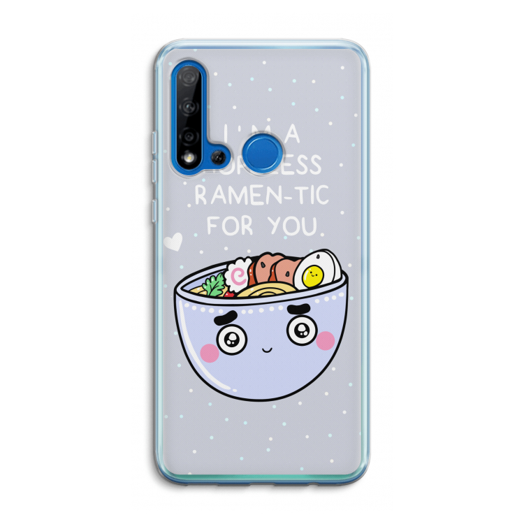 I'm A Hopeless Ramen-Tic For You: Huawei P20 Lite (2019) Transparant Hoesje