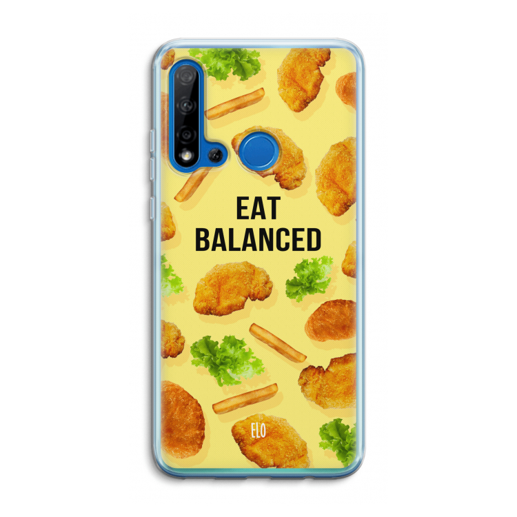 Eat Balanced: Huawei P20 Lite (2019) Transparant Hoesje