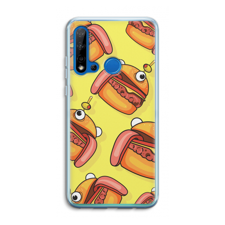 Hamburger: Huawei P20 Lite (2019) Transparant Hoesje